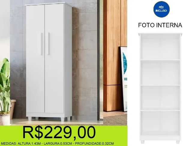 multiuso - compacto - com pés - compre e retire hoje mesmo  - Foto 3