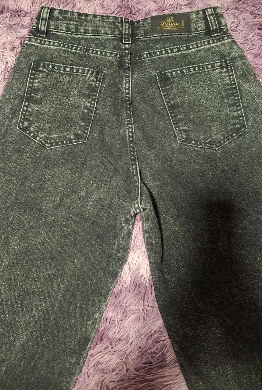 Calça Jeans Wide Leg com Brilho - Foto 3