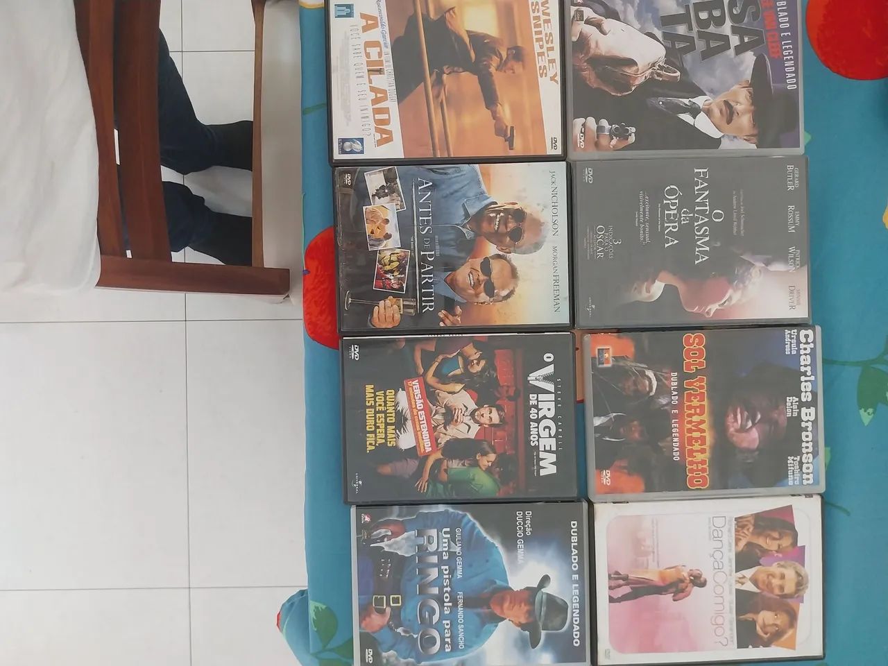 DVDs de filmes de ótima qualidade 