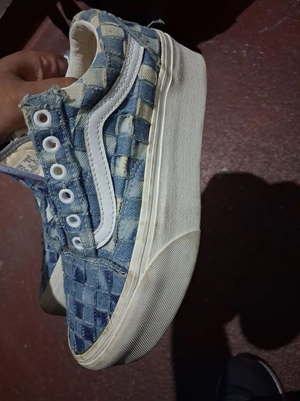 Tênis vans old skool Stakform plataforma xadrez - Foto 2