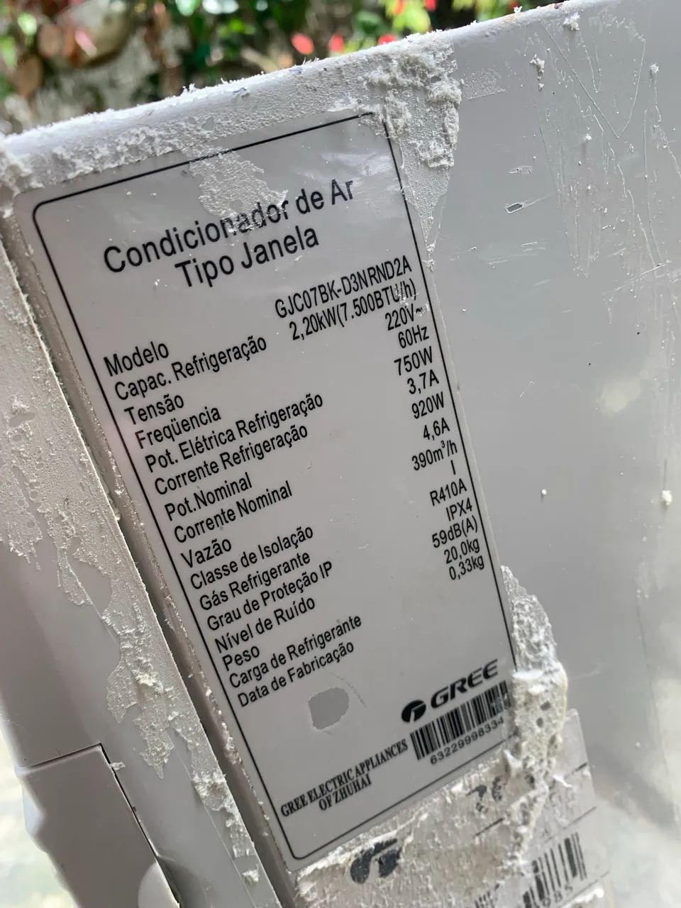 Ar condicionado de janela GREE 7500 - Foto 3
