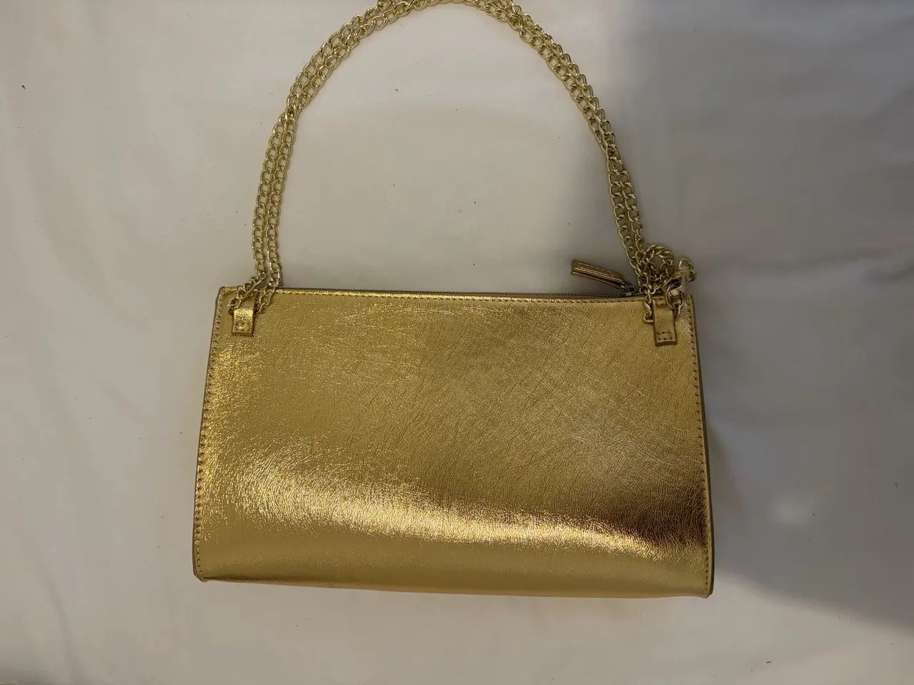 bolsa clutch dolce gabbana the one dourada - Foto 3