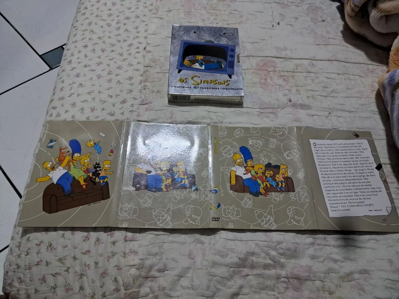 DVD dos Simpsons 1 temporada  - Foto 3