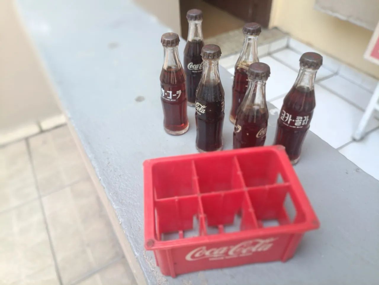 Coleção garrafinhas Coca Cola anos 80 - Foto 5
