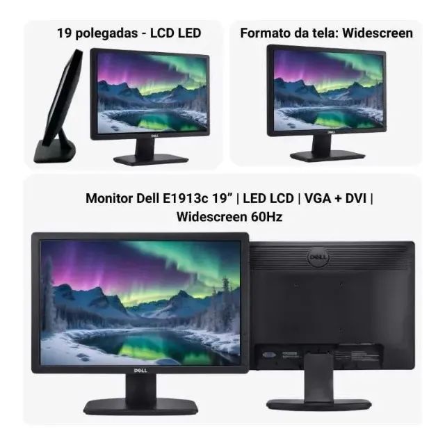 Monitor Pc Dell 19 Pol
