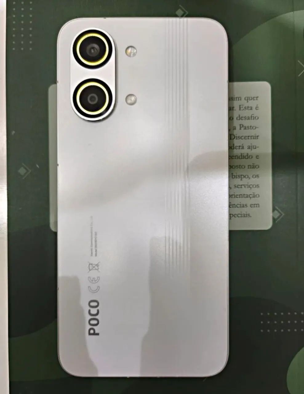 Poco X8 pro Max 12GB RAM/256GB memória - Branco  - Foto 3
