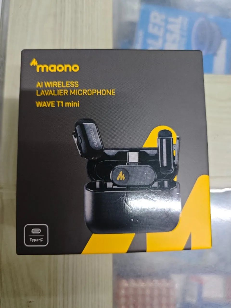Microfone sem fio de lapela Maono T1 Mini Type-C - Foto 4