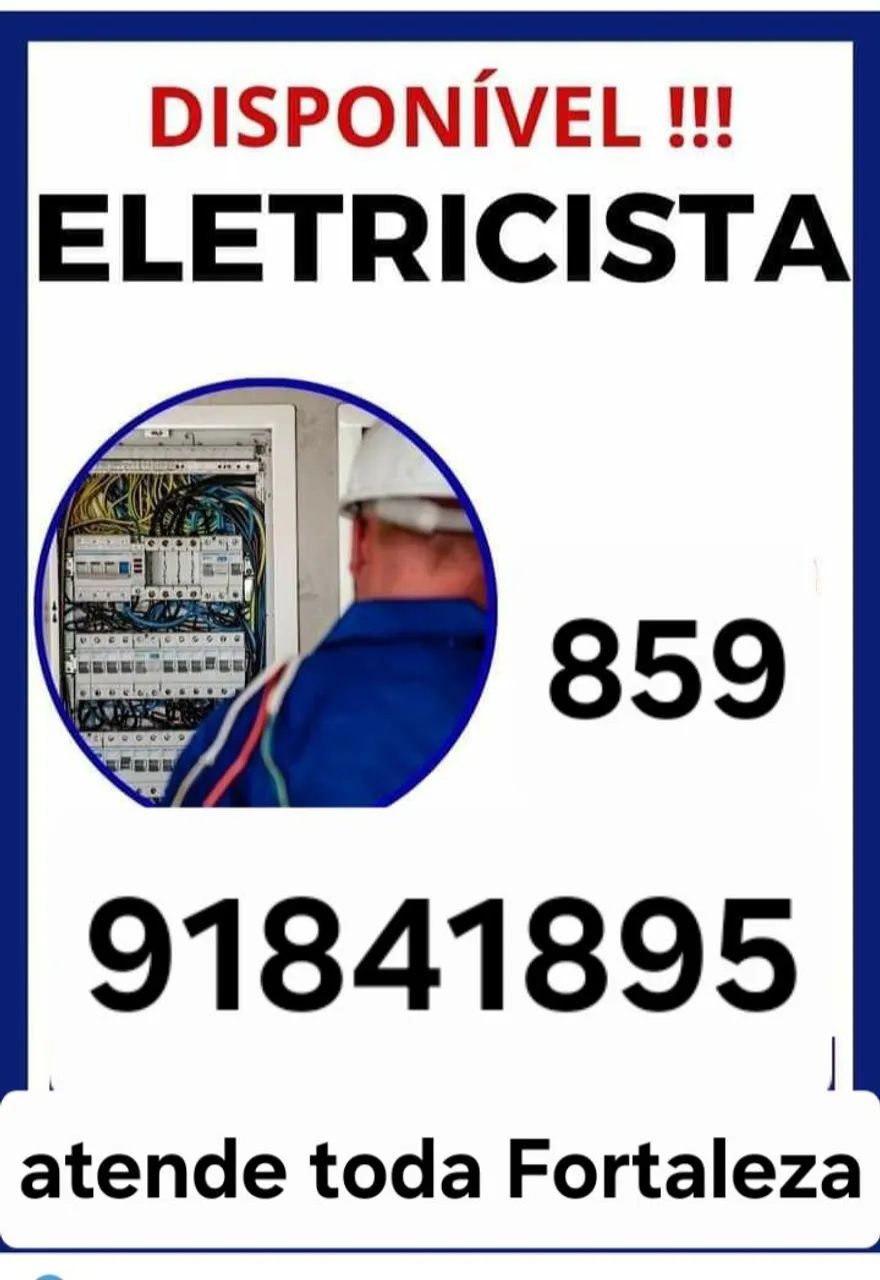 Eletricista atendimento rápido 24 horas
