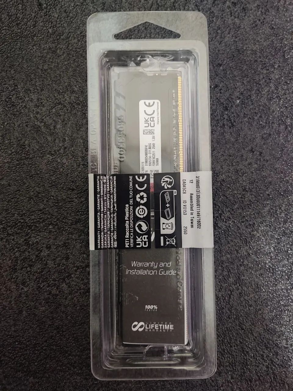 Memória RAM Kingston FURY Beast 16GB DDR4 3200MHz CL16 (Nova Lacrada) - Foto 2
