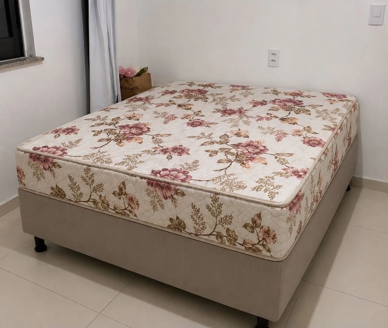 Cama de Casal - Molas Ensacadas e Espuma - Foto 5