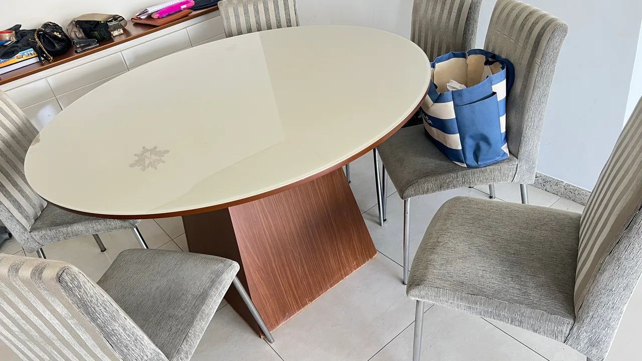 Mesa de jantar com 6 cadeiras  - Foto 3