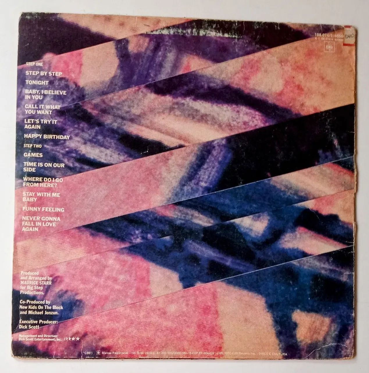 New Kids on The Block, Step By Step, CBS, 1990 - CDs, DVDs etc