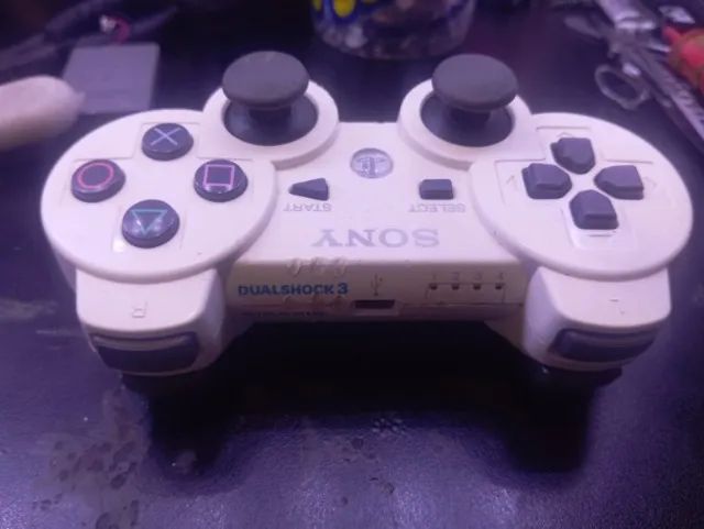 Controle branco de PS3 - Original