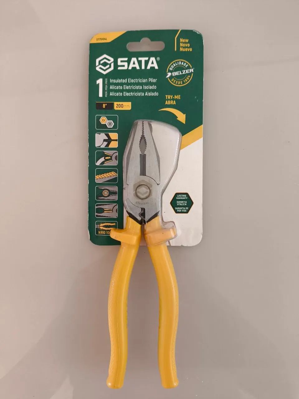 Alicate Belzer com prensa Terminal novo 