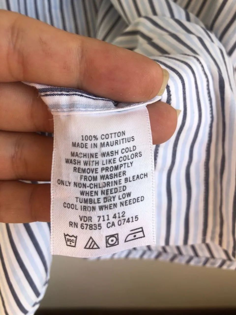 camisa social listrada náutica - Foto 4