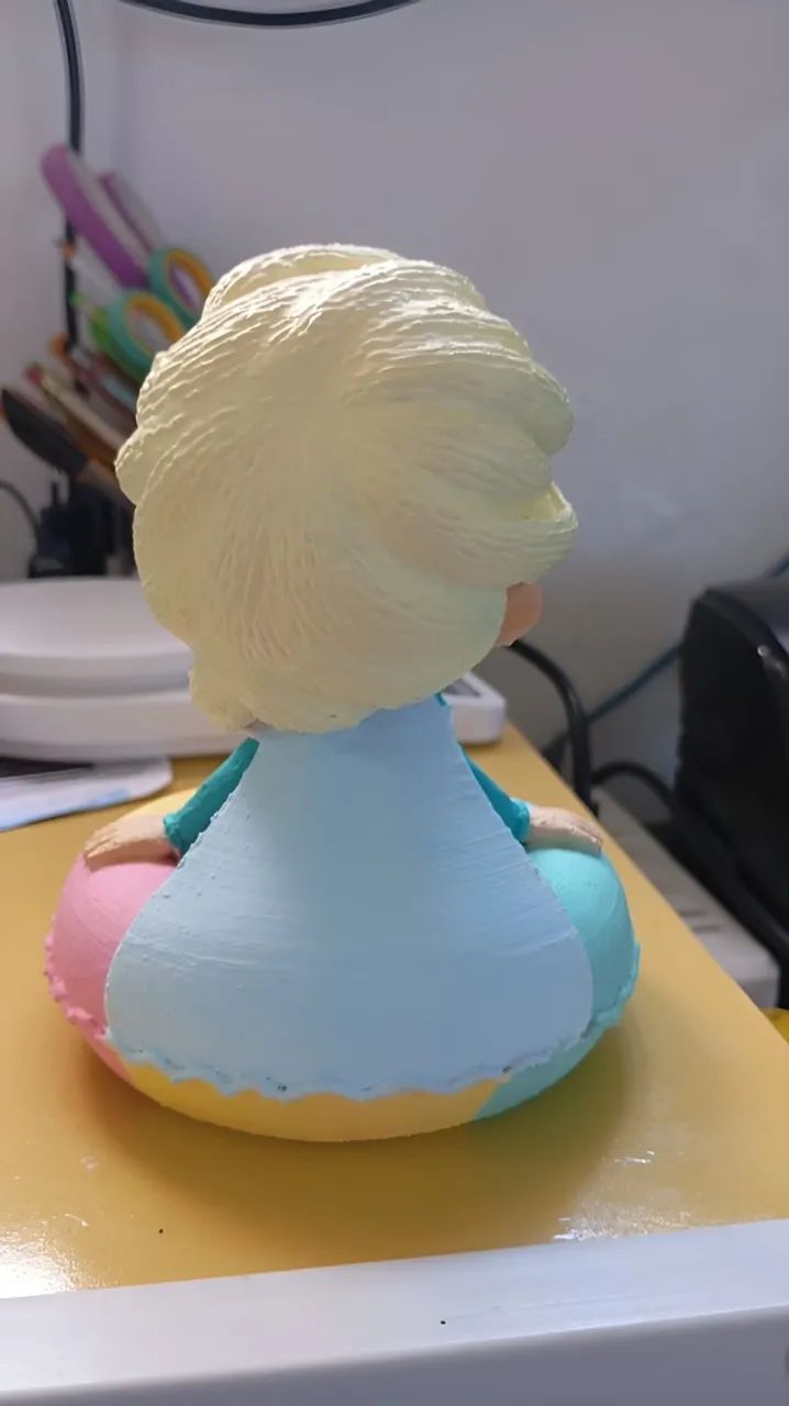 Elsa - Frozen Action Figure Estilizada - Foto 2