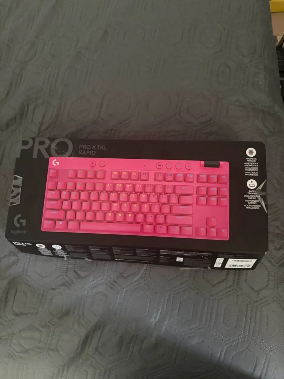 Teclado Logitech g pro x tkl rapid magnético 