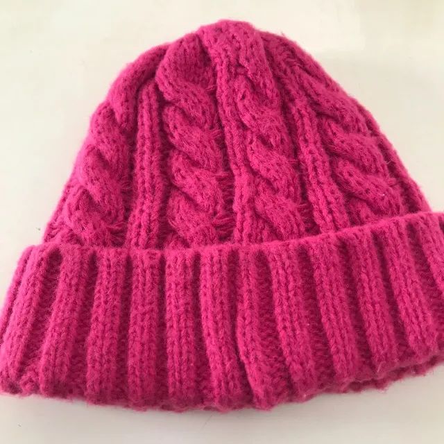 Gorro Em Tricot Rosa Happy Da Marca Accessories - Foto 4