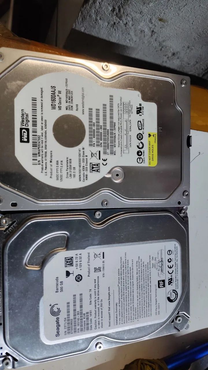 2 HDs para computador ?451967492177930240