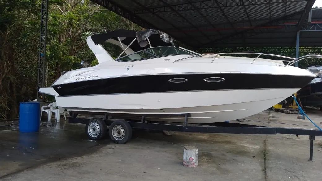 VENTURA 26.5 CABINADA - MERCURY 300HP - AMAZÔNIA  - Foto 4