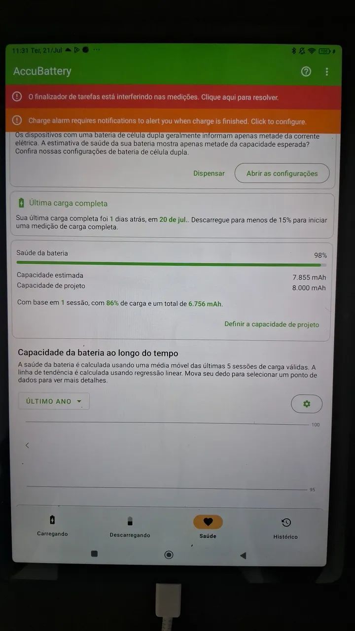 Tablet Xiaomi Redmi Pad SE 256GB / 8GB RAM - Tela Impecável!! - Foto 5