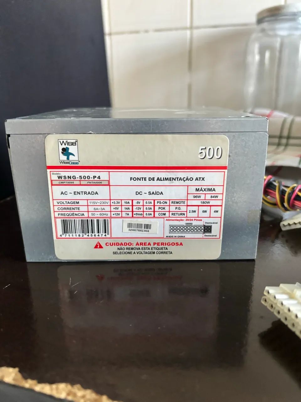 Fonte para PC ATX WISE - Foto 3