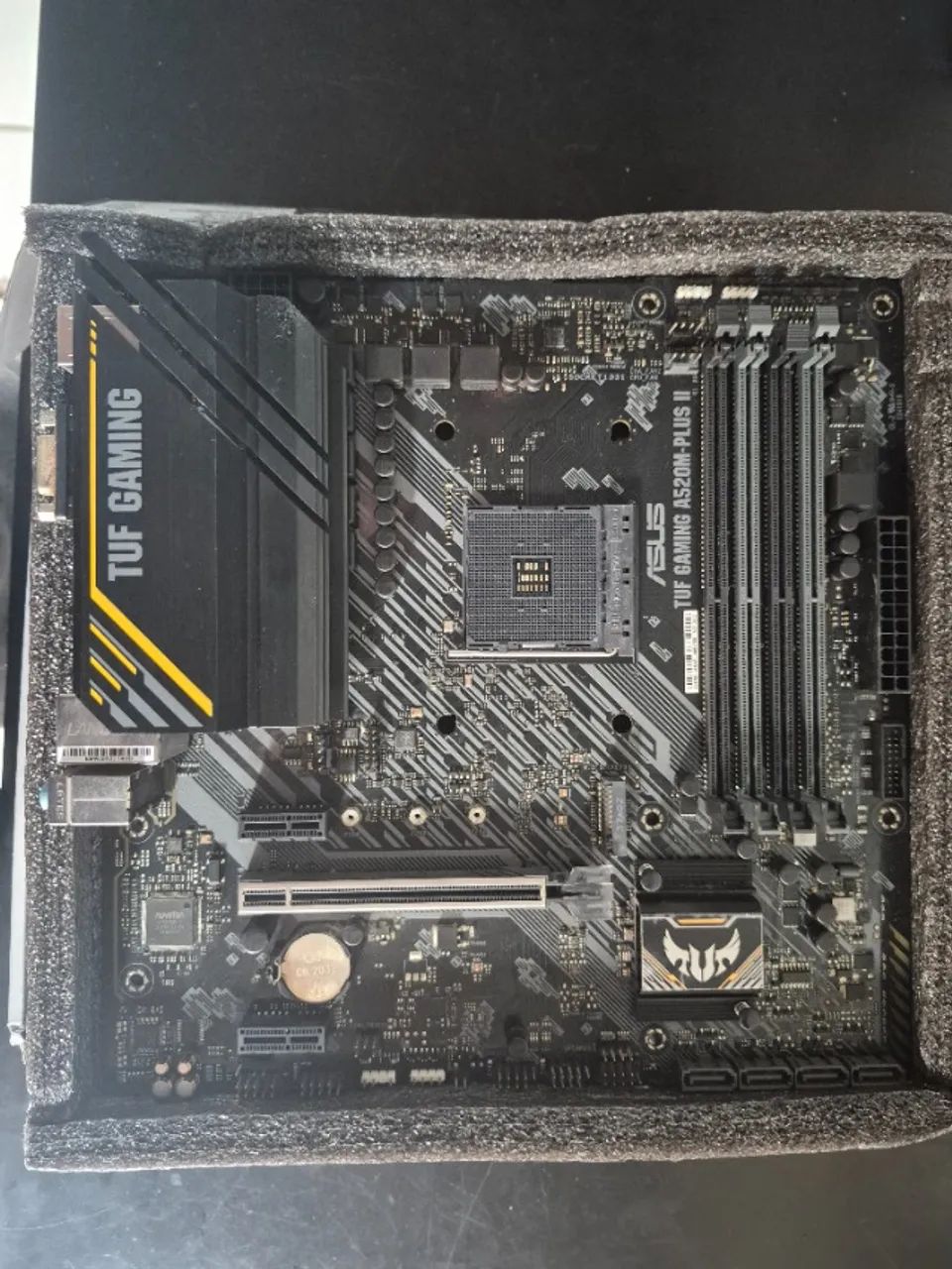 ASUS TUF Gaming A520M-PLUS II AM4 ? COM DEFEITO - Foto 2