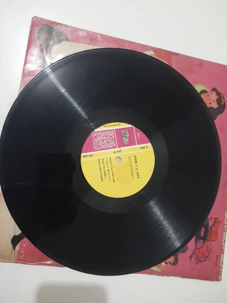 Disco Vinil da Branca de Neve 1965 - Foto 3