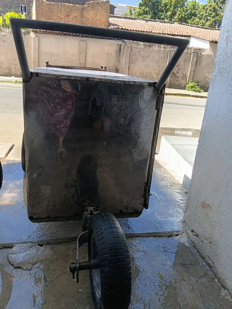 VENDO CARRINHO DE LANCHE ZAP * CUIDAR JESUS TE AMA  - Foto 4