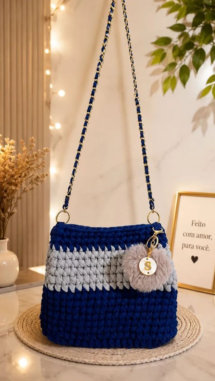 Bolsas de crochê 