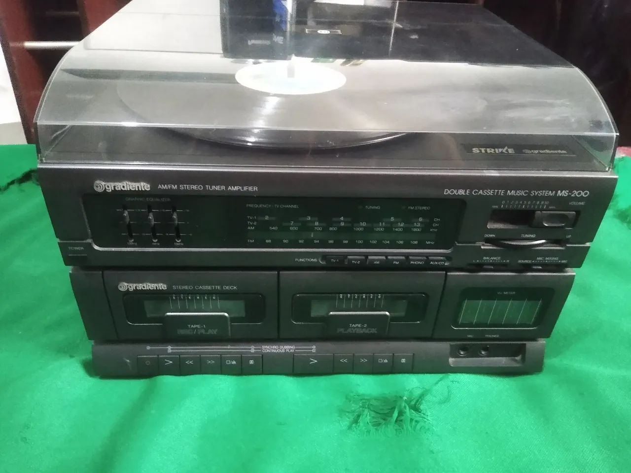 Toca discos gradiente ms-200 impecável  - Foto 4