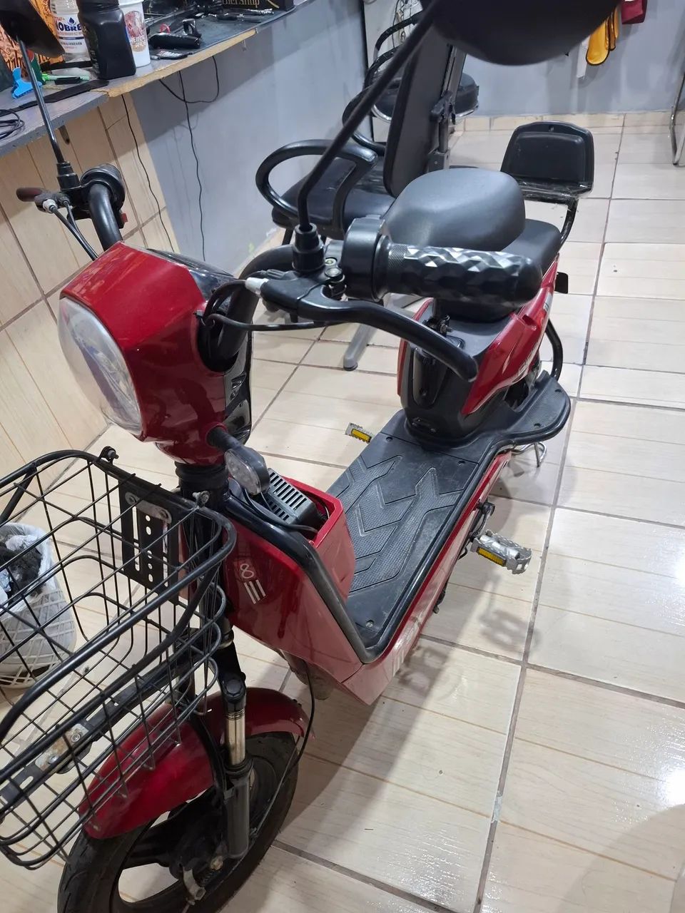 bicicleta eletrica com defeito na bateria não pega carga - Foto 4