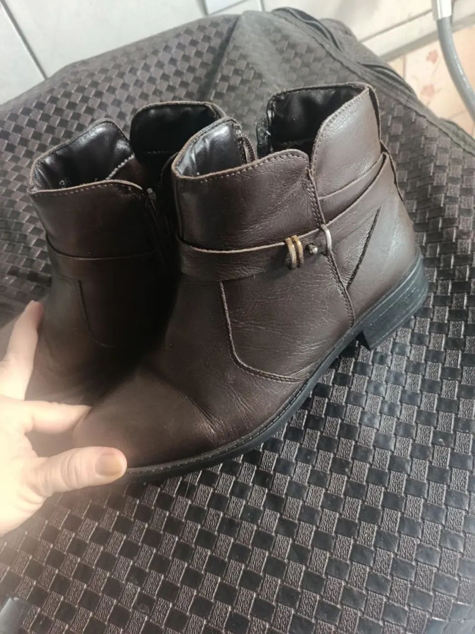 Bota de couro 36 - Foto 3
