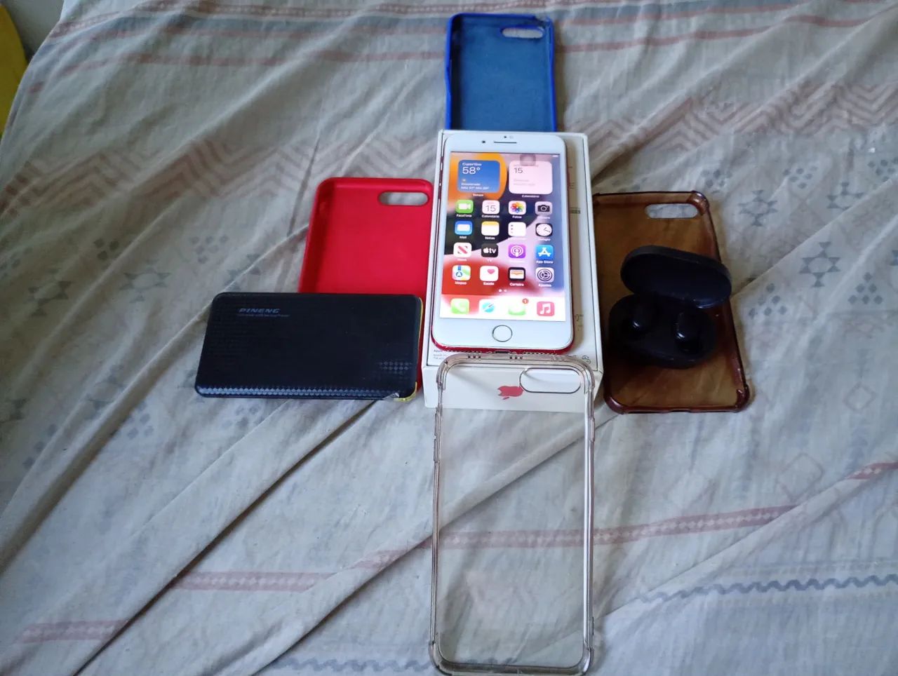 iPhone 7 Plus Red 256gb lindo - Foto 5