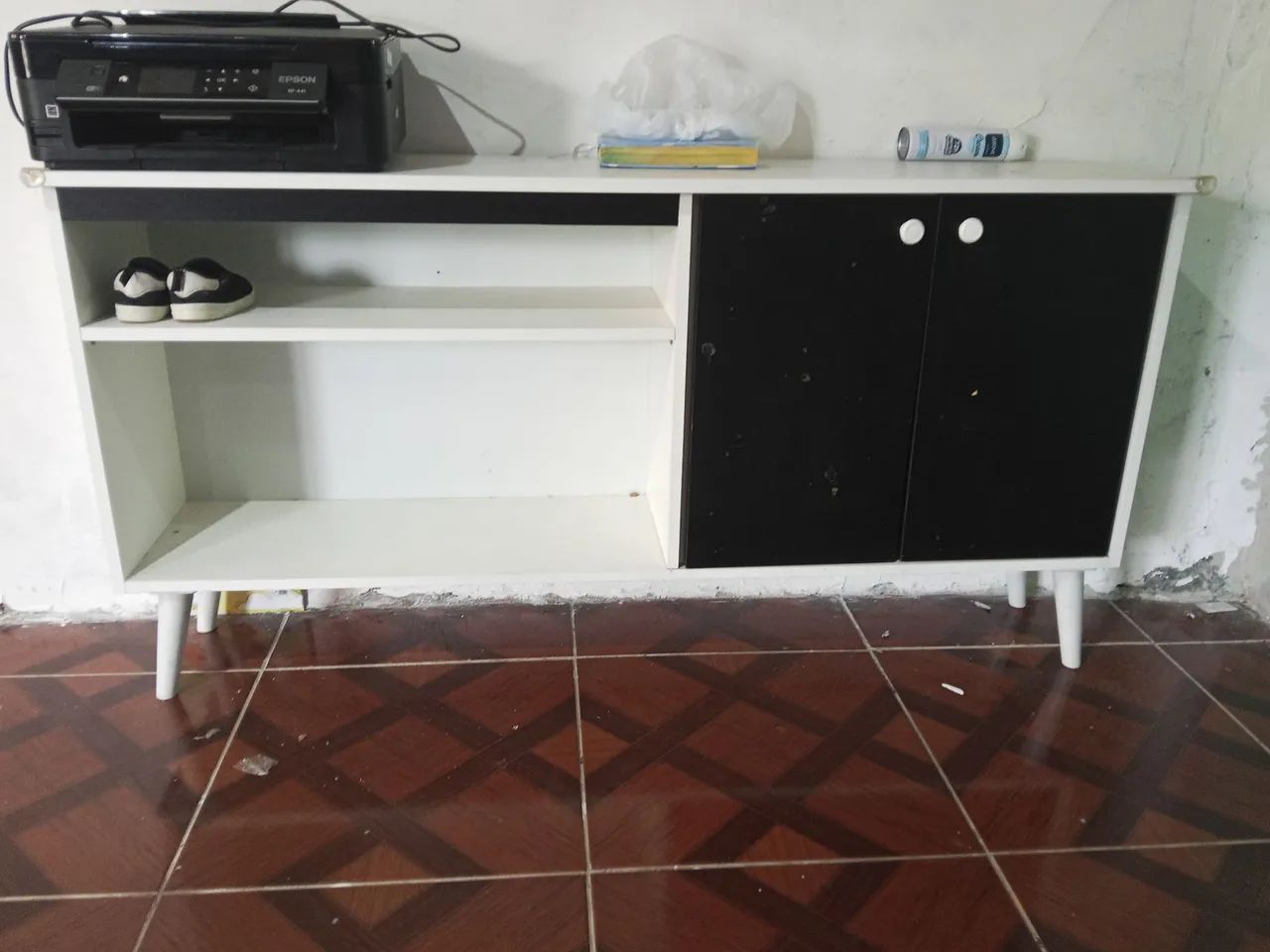 Rack pequeno baixo branco  - Foto 2