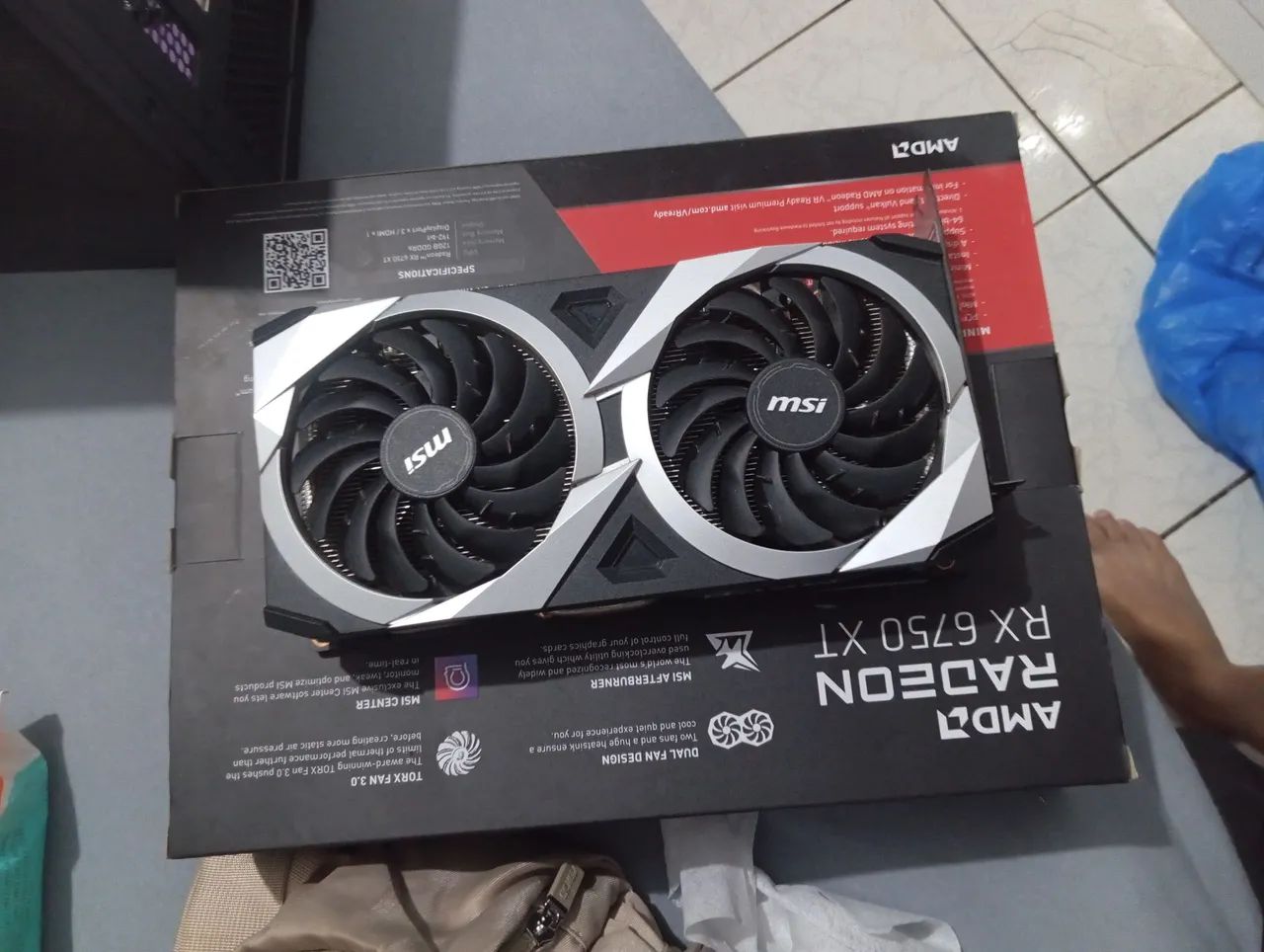 Placa de vídeo AMD RX 6750 XT 12GB - Foto 2