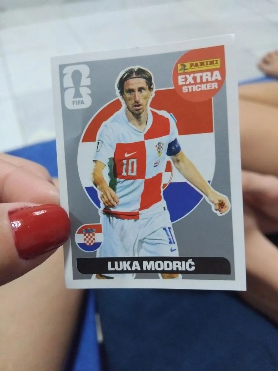 ? LUKA MODRI? ? EXTRA STICKER PRATA | COPA 2026 ?
