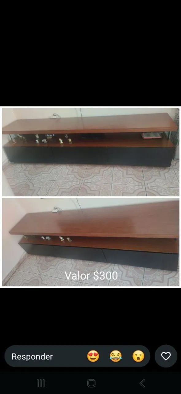 Rack de madeira