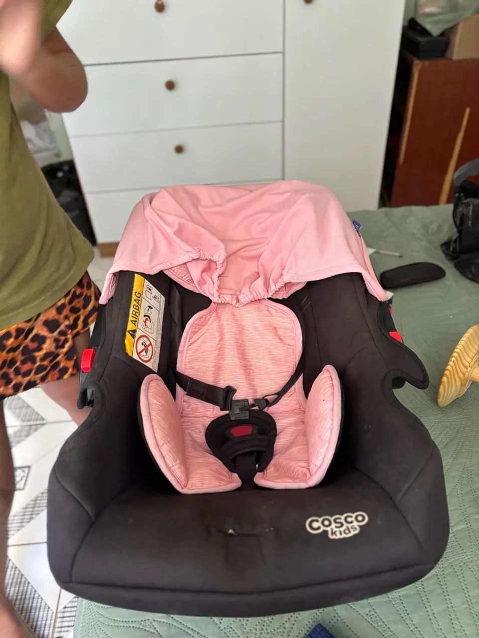 Bebê conforto cosco - rosa  - Foto 2