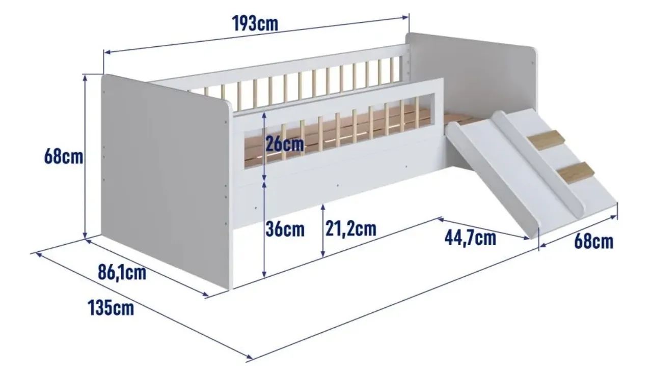 CAMA COM ESCORREGADOR - Foto 2