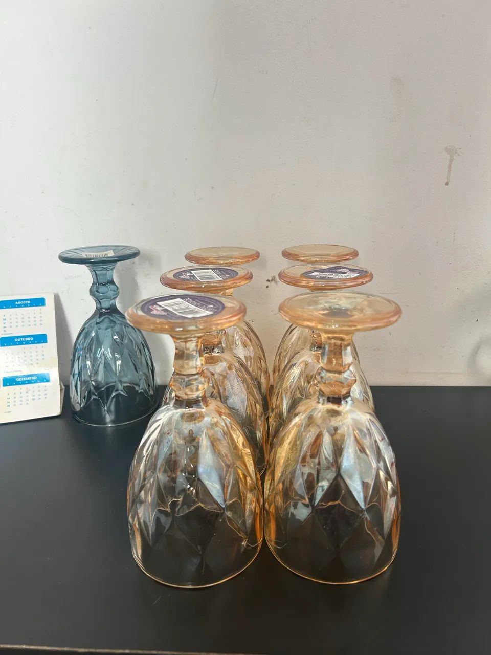 Conjunto de taças com 6