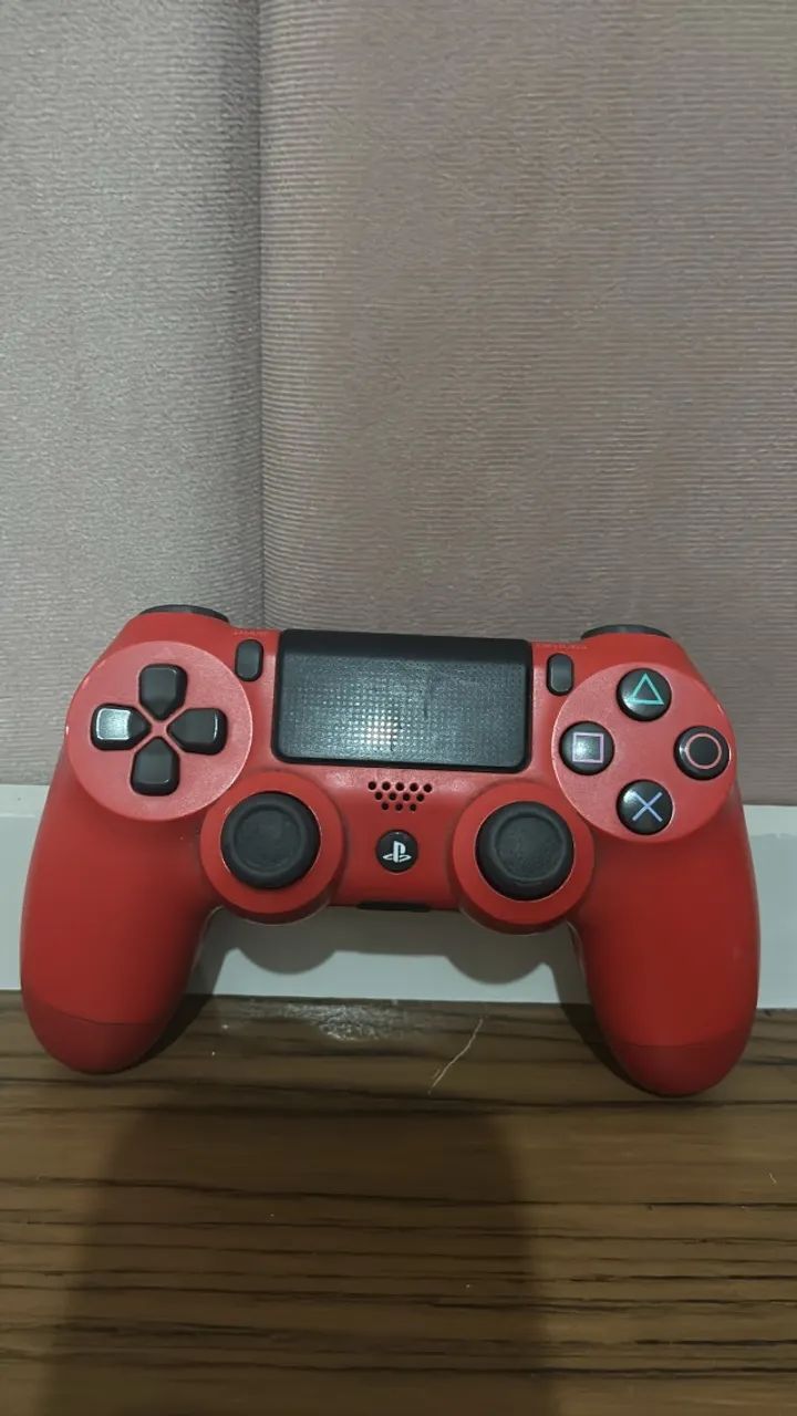 Controle PS4 Vermelho 