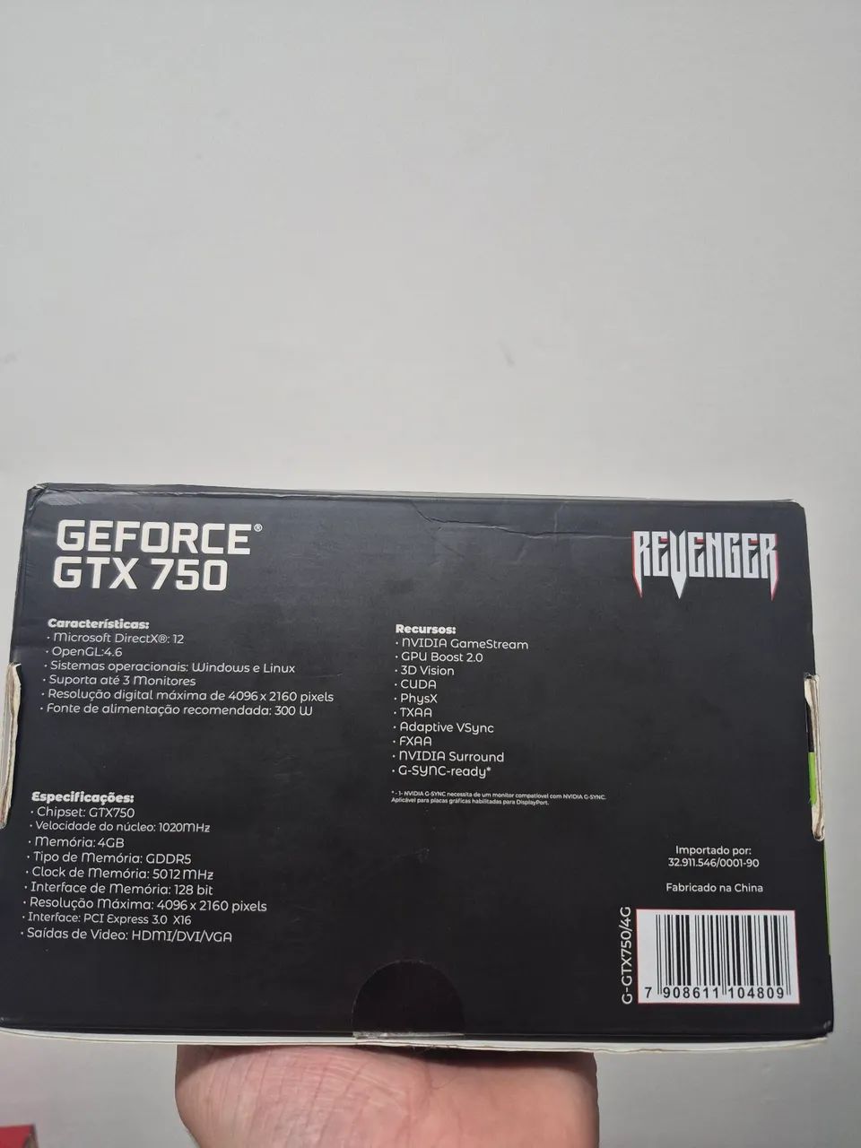 Placa de vídeo Geforce GTX750! Nova!! - Foto 2