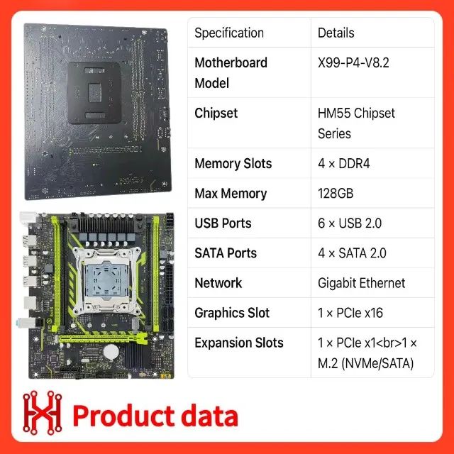 placa mãe x99 ddr4 LGA 2011 - Foto 4