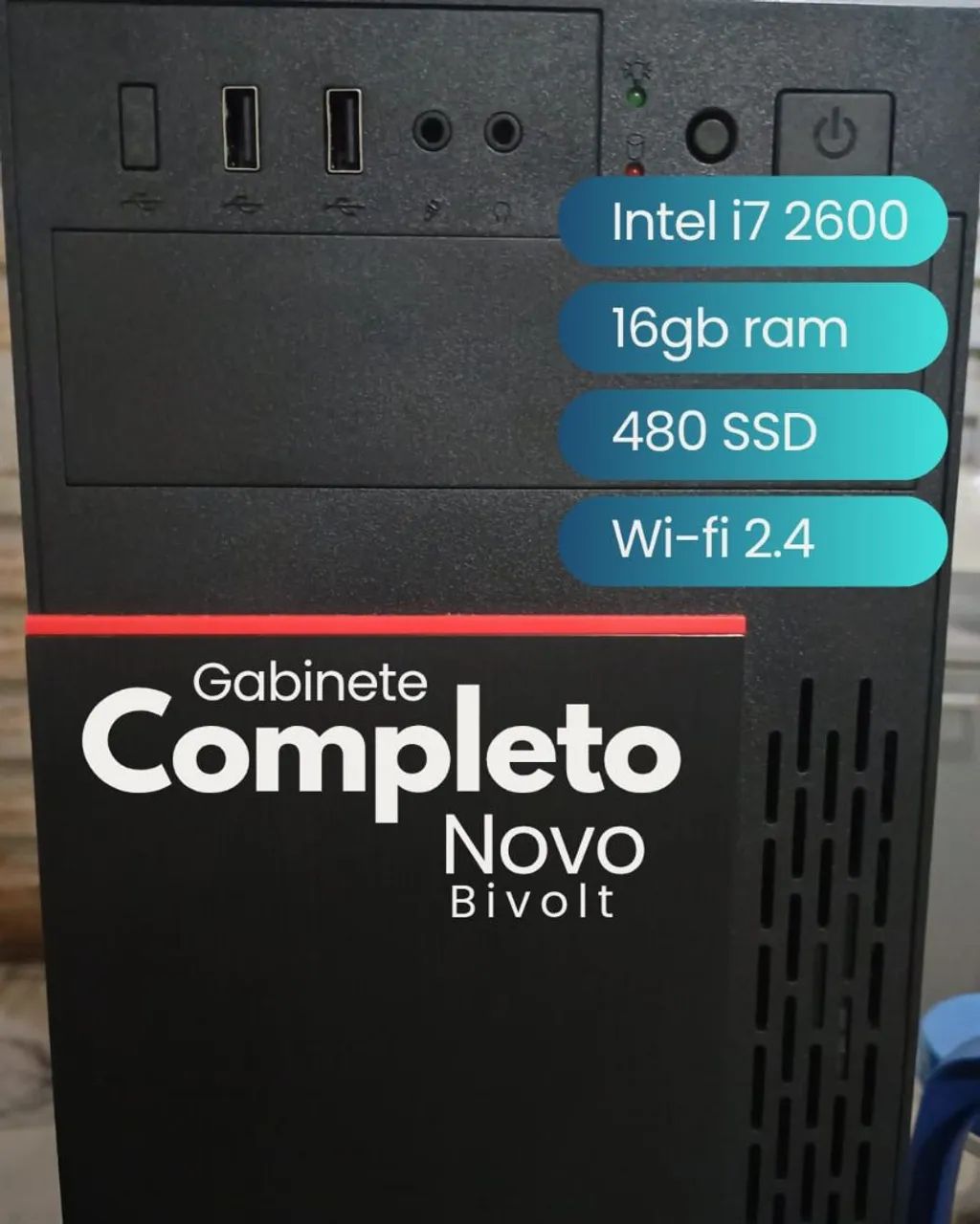 Gabinete montado
