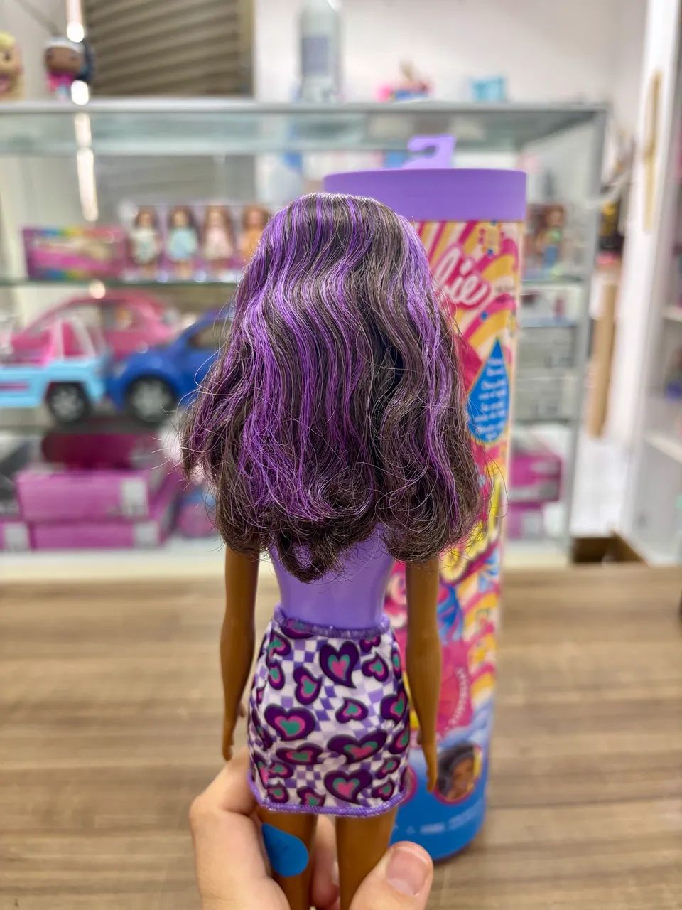 Barbie reveal roxa (nova) - Foto 4