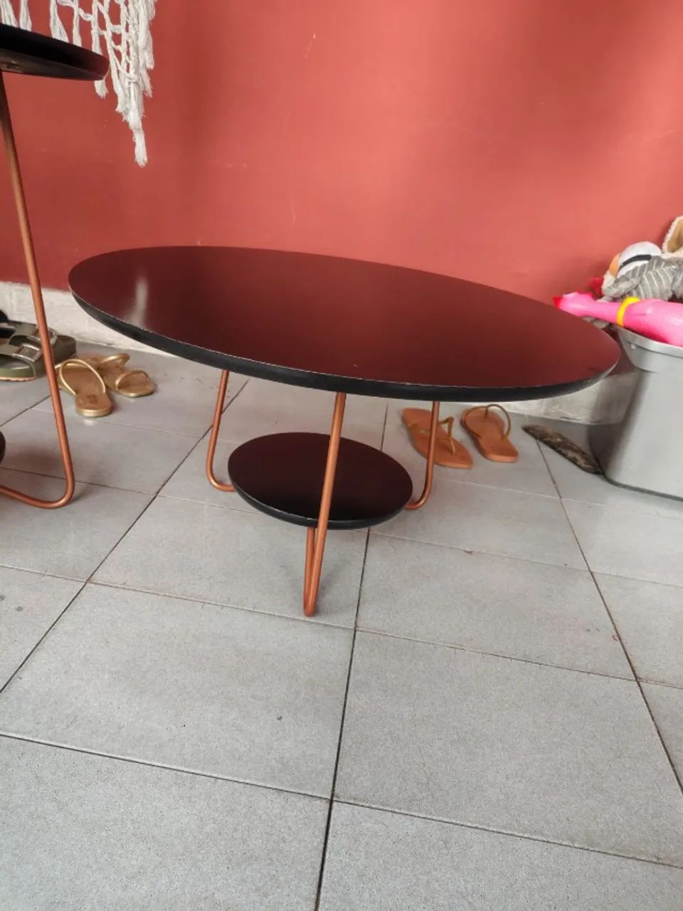 Conjunto de mesa lateral/centro  - Foto 4