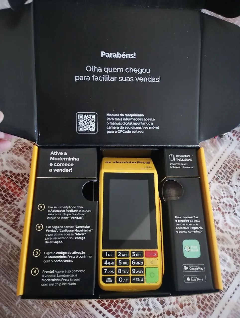 Maquininha de cartão pagbank - Foto 2