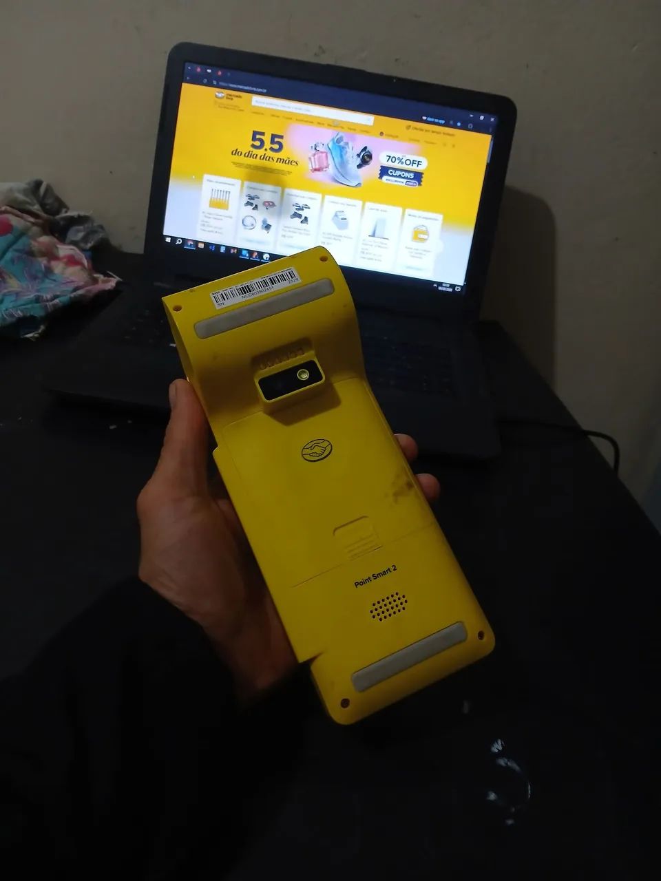Maquina de cartao mercado pago - Point Smart2  - Foto 4