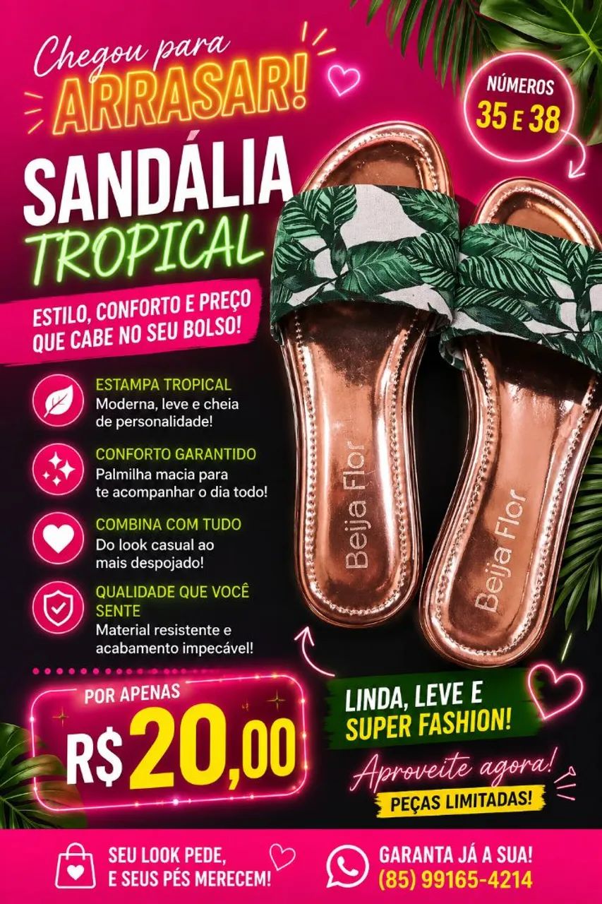 Sandálias  - Foto 3